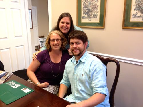 I'm so proud to have helped this happy young couple purchase their first home today!